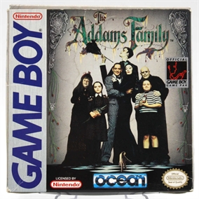 The Addams Family - Komplet i æske - GameBoy Original (USA) (A Grade) (Genbrug)
